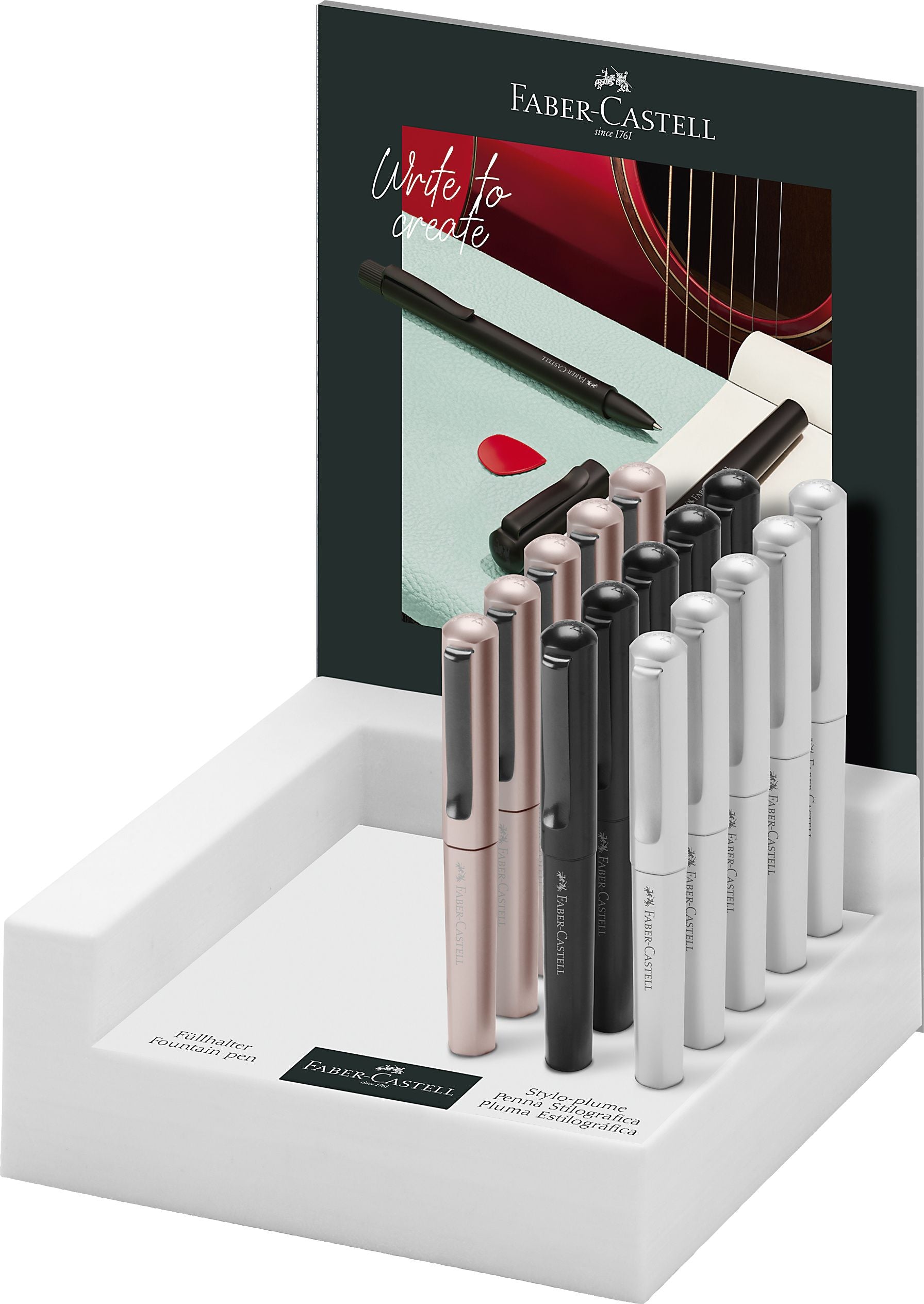 DISPLAY 15 BUC STILOU HEXO FABER-CASTELL DISPLAY 15 BUC STILOU HEXO FABER-CASTELL